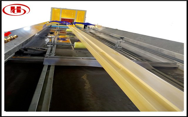 tongsanmachine's tweet image. WPC door frame making machine
1,material: PVC+wood
2,extruder: high output conical double screw
3,calibrator:high speed cooling #wpcDoorFrameMachine #wpcDoorFrameExtruder #doubleScrewExtruder #conicalExtruder #wpcDoorMacine