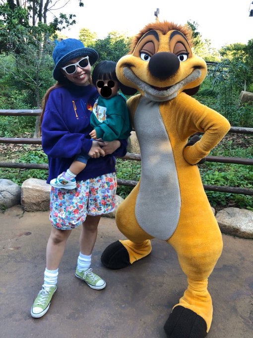 ぺこ 息子 リンクくんとの3日間ディズニーコーデが可愛い オシャレ 参考になる の声 モデルプレス