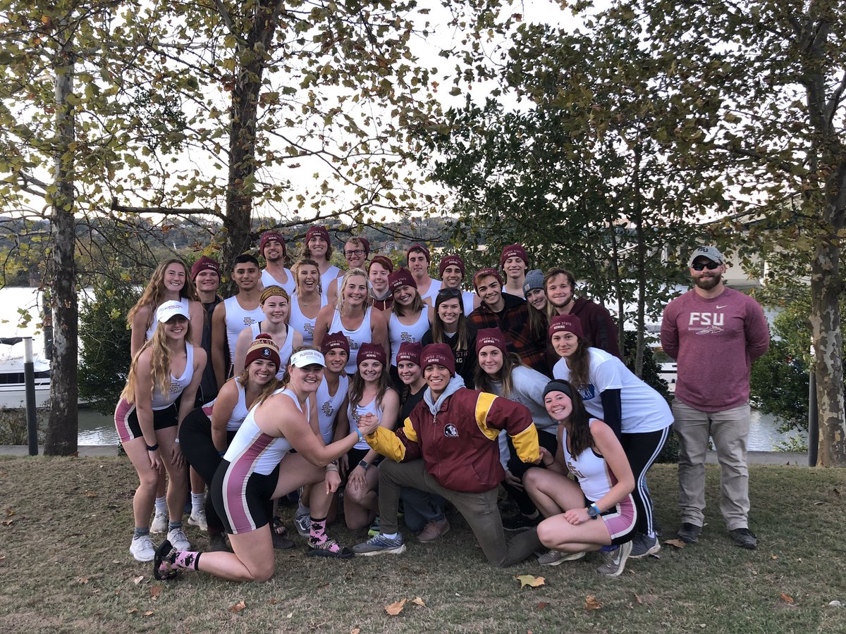 FSUrowing's tweet photo. That’s a wrap on a successful weekend of racing at Head of the Hooch! The WV8+ and WV4+ got top 10 in their races and the MV8+ and MV4+ got top 20 in theirs! 
•
Thank you to everyone who supported us, whether it was from the course or home. https://t.co/RX4F5fcHUR