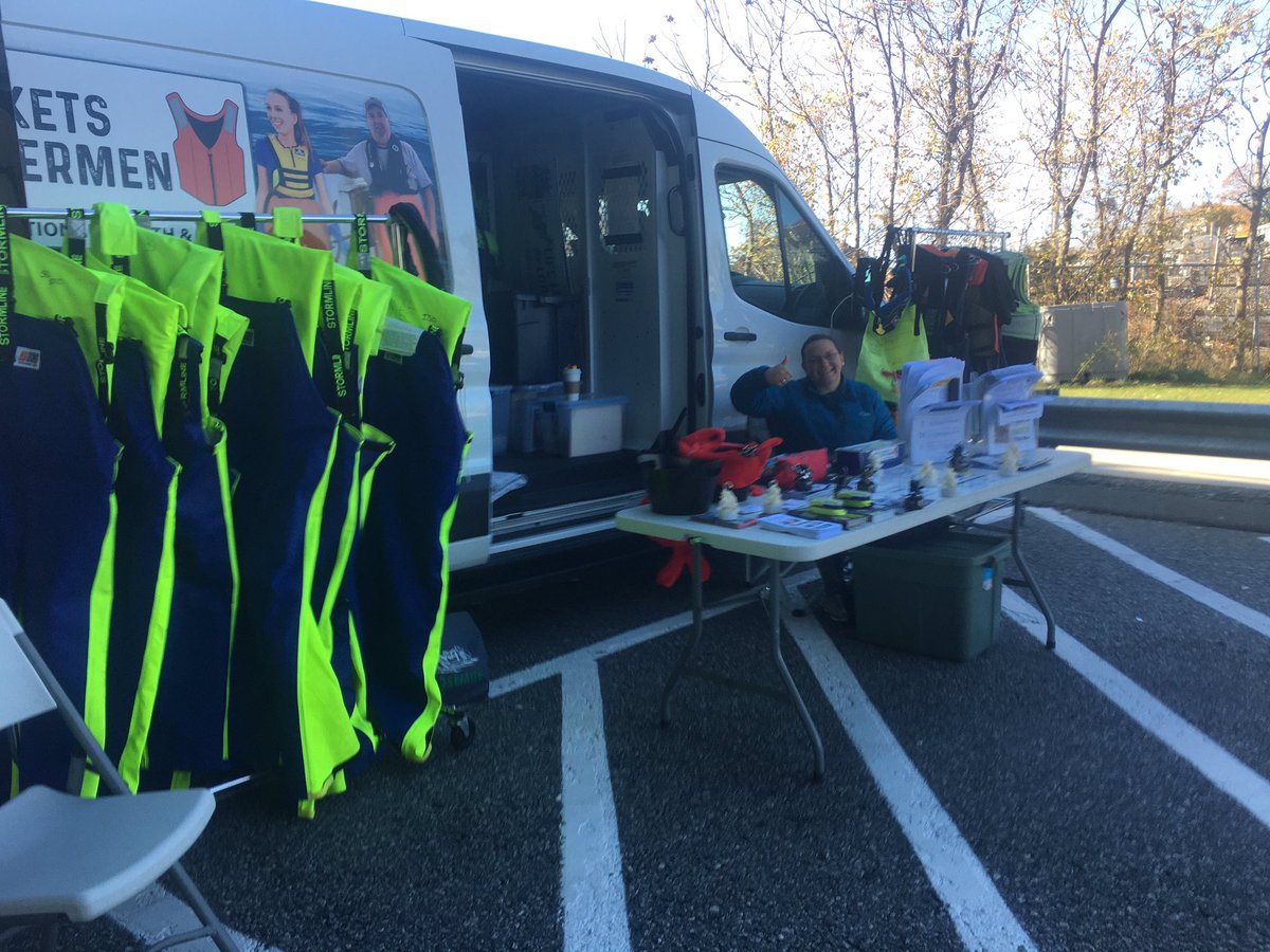 Happy Monday, Beverly!

It is a gorgeous day, and we have reached 900+ lifejackets sold since the vans started their tour on April 1st!

We are here until 5pm today and will be in Rockport tomorrow!