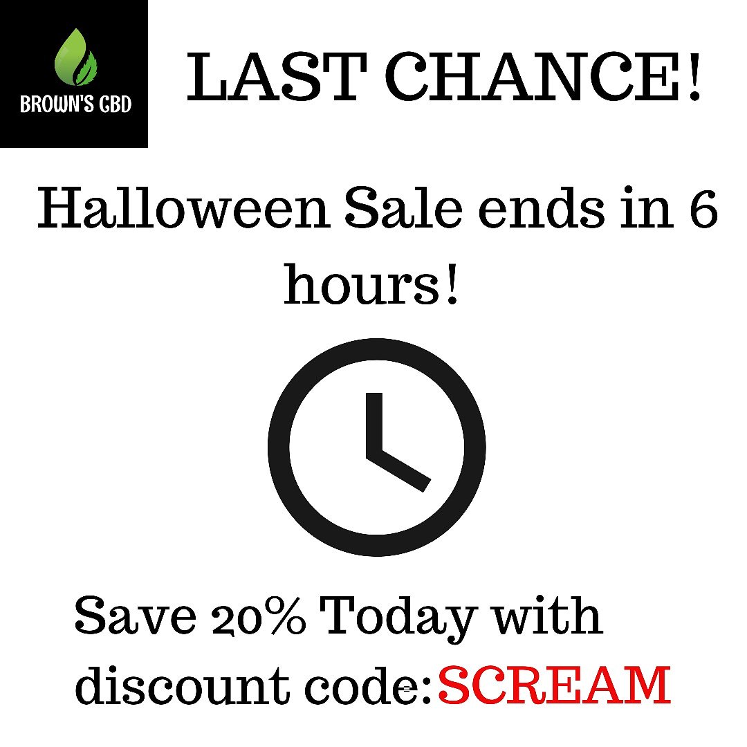 brownscbd's tweet photo. Still a few more hours to save 20%!🏃♂️🌱⚡ https://t.co/xTgFj68EQ1
•
#healthyfood #health #healthuk #fitness #fitnessuk #uksport #ukcycling #ukfitnesscoach #ukgym #ukmma #uksupplements #ukgymnastics #specialofferuk #specialoffer #cbduk #cdoiluk #ukcbdoils #cbdhempoil https://t.co/ldGahngZjM