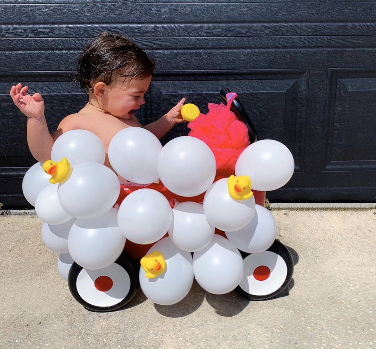 #RadioFlyerHalloween <a href="/RadioFlyer/">Radio Flyer</a> scrub a dub dub Nori Blair in the Tub!