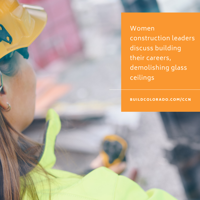 ConstCareersNow's tweet photo. Women construction leaders discuss building their careers, demolishing glass ceilings https://t.co/wMe5k5W9OU #DidYouKnow Construction Careers Now grads are 20% female? (Higher than 9% industry standard!) Learn more https://t.co/32gvBQXcQ2 #WomenInConstruction #BuildColorado https://t.co/WYUFv46Q4r