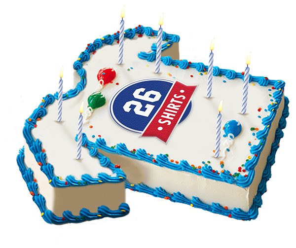 It’s our birthday! But instead of getting, we’re giving. 

Retweet this tweet and we’ll pick 3 random tweeps tomorrow who’ll win a free shirt on us. Must be following to win. Good luck!