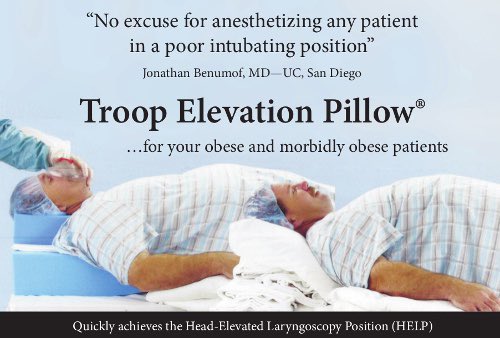 troop pillow for intubation