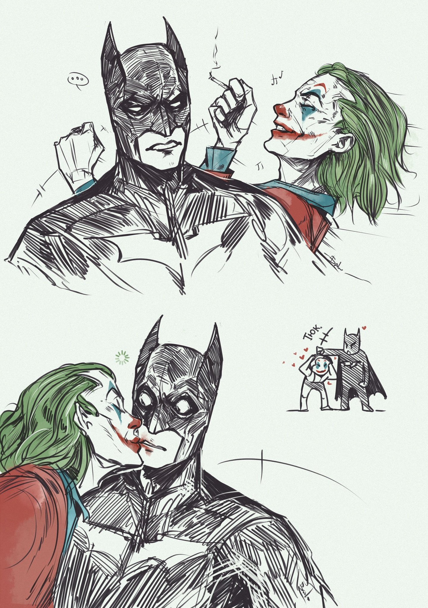 “#Joker #Batman #BatJokes 
Разницаввозрастеножвпеченьдоброизлонавер...
