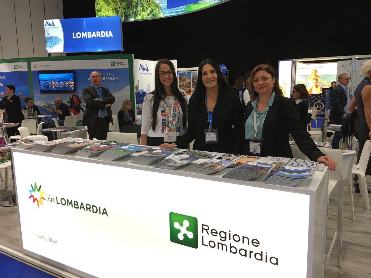 AriaLombTurismo's tweet photo. L'Assessore regionale al Turismo @LaraMagoni inaugura lo stand #Lombardia a #WTM di Londra alla presenza di @PalmucciGiorgio Presidente @ENIT_italia e Raffaele Trombetta Ambasciatore Italiano in UK. 

▶️https://t.co/d41q81rUSD https://t.co/ty62J9VthZ
