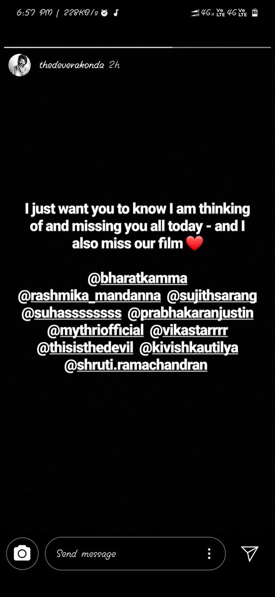 MRnaanee's tweet photo. Miss you #TeamDearComradeโค๐
@TheDeverakonda https://t.co/tOhm5oFENw