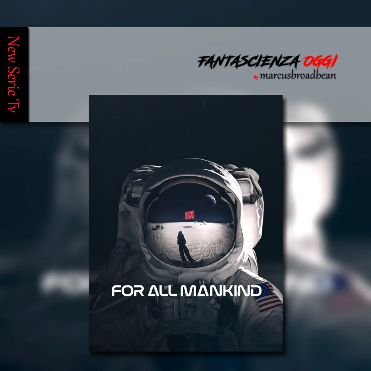 MarcusBroadBean's tweet photo. Una nuova Serie Tv molto interessante su #AppleTv : "For all mankind"! Chi l'ha già vista? 
#forallmankind #serietv #streaming #fantascienza #scifi #spazio #ucronia  
--> https://t.co/k40be0cEMW https://t.co/bkxLJIuQmL