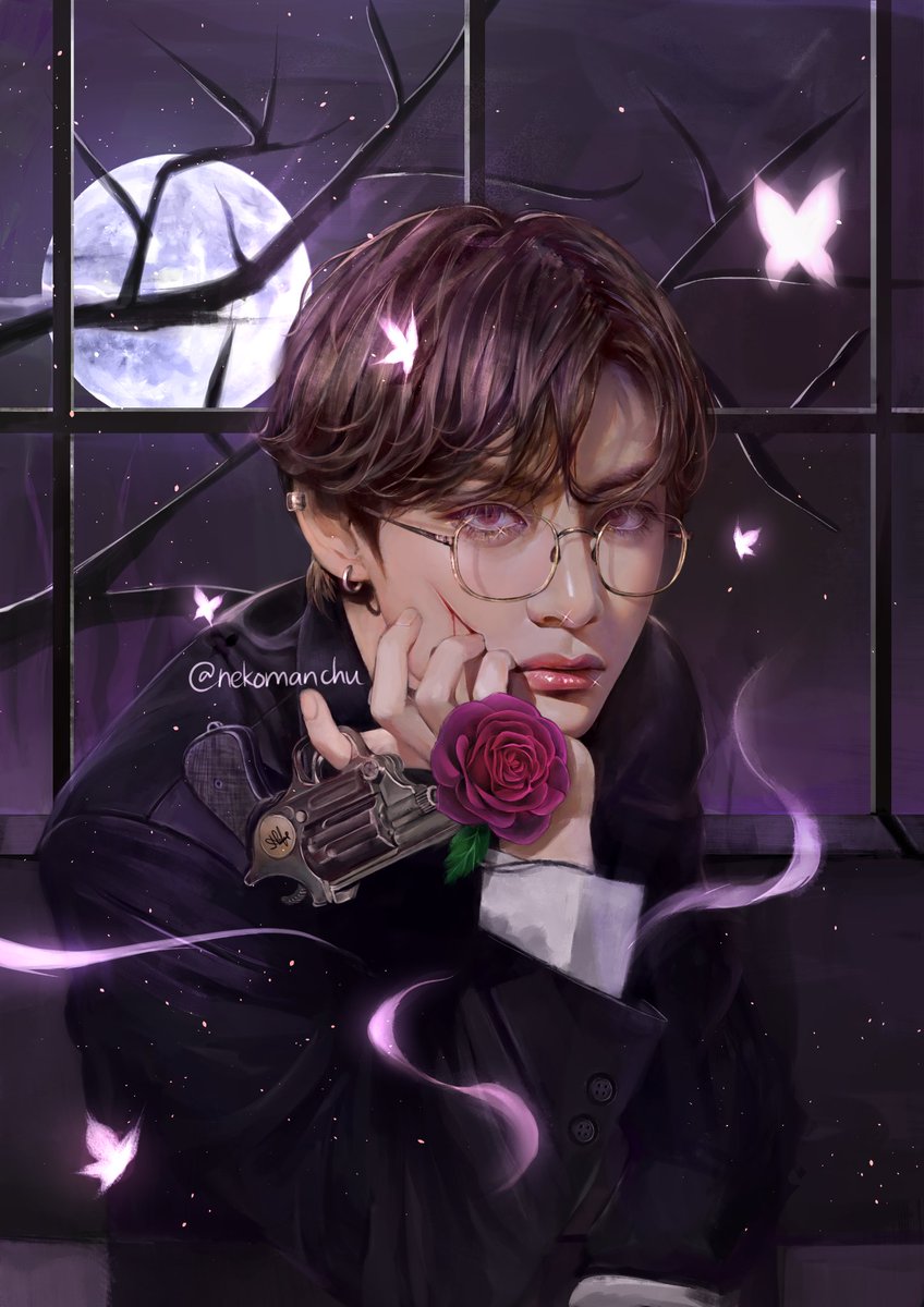 nekomanchu's tweet photo. 💜💜
#btsfanart #taehyung
@BTS_twt https://t.co/UREgp1BdRa