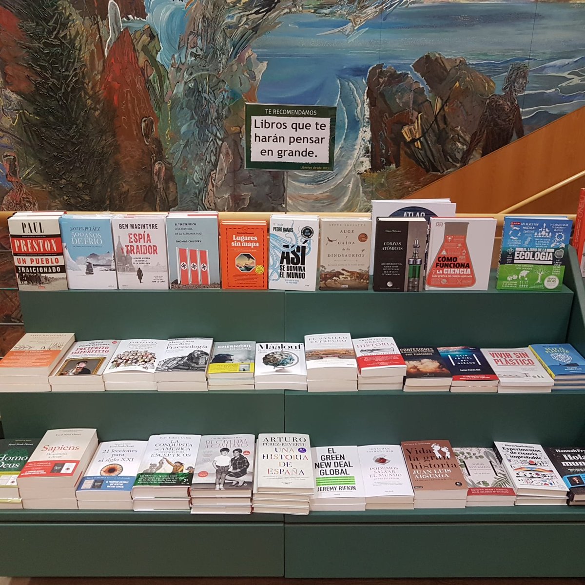 Casa Del Libro On Twitter Libros Que Te Haran Pensar En Grande En Casa Del Libro De Vitoria Https T Co C1cwpyrjac