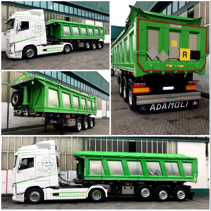 youadamoli's tweet photo. #Eleganza ed #efficienza, due aggettivi che rappresentano al meglio 🔝 il nostro #ribaltabileposteriore #Adamoli 🚛interamente in #Inox 💪
Grazie per averci scelto e Buona Strada alla ditta #Nordbat 💚
#semirimorchio #ribaltabile #acciaio #madeinitaly 🇮🇹 #semirimorchiperpassione https://t.co/g8eHtDN8Zg