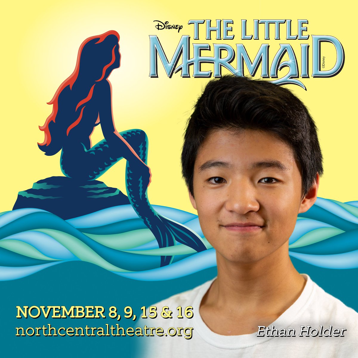 nconstage's tweet photo. Come see Ethan Holder in North Central High School’s production of The Little Mermaid Nov. 8&9 and Nov.15&16. Tickets- https://t.co/9vTCMF66AA #UnderNC #NCmermaid19 @nconstage 📸: Michael Camp Photography
Ethan was also on Broadway https://t.co/M0mHUBaRxz https://t.co/JZASqx4xpz