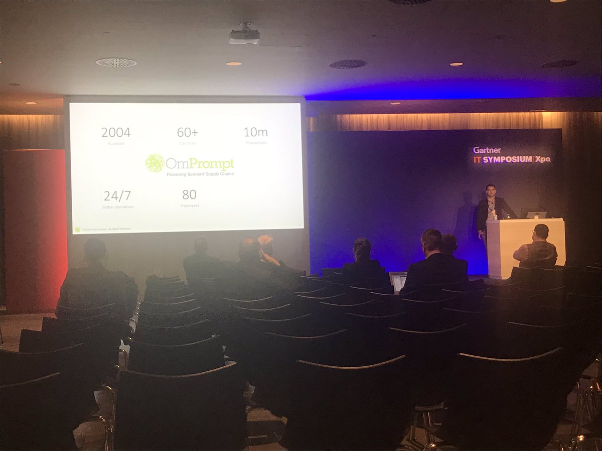 BrienzaUk's tweet photo. OmPromt -Go Live #GartnerSYM#digital-transformation #AI https://t.co/fzyyfqN8ew