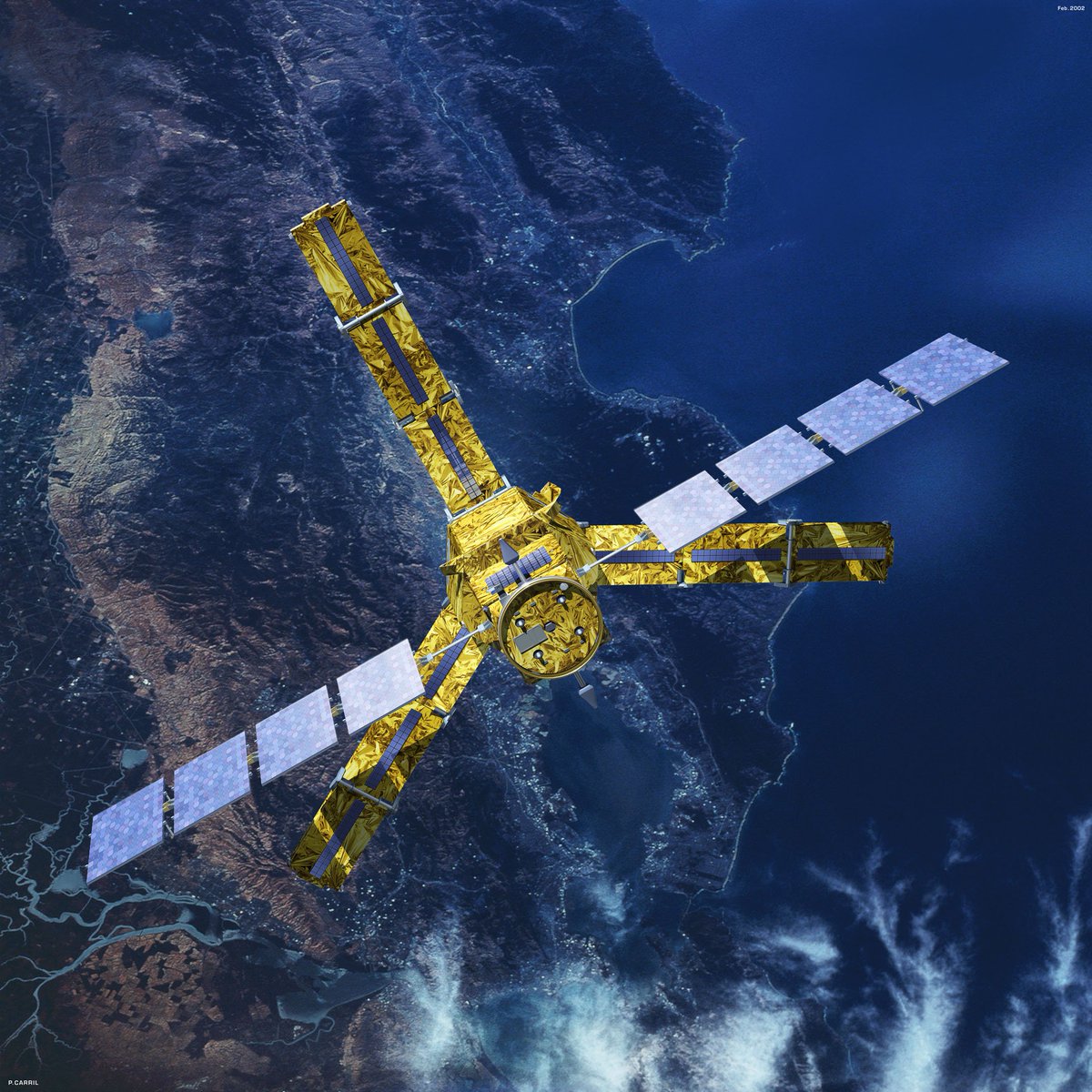 ESA_EarthOnline's tweet photo. ESA's #SMOS #EarthExplorer mission🛰️has been in orbit for a decade! Designed to deliver data on #SoilMoisture🌍 and #OceanSalinity🌊, the satellite greatly exceeded its planned lifetime and surpassed its original scientific goals. 
Full details and video: https://t.co/C8y4qylSEV https://t.co/TEA05DONgu