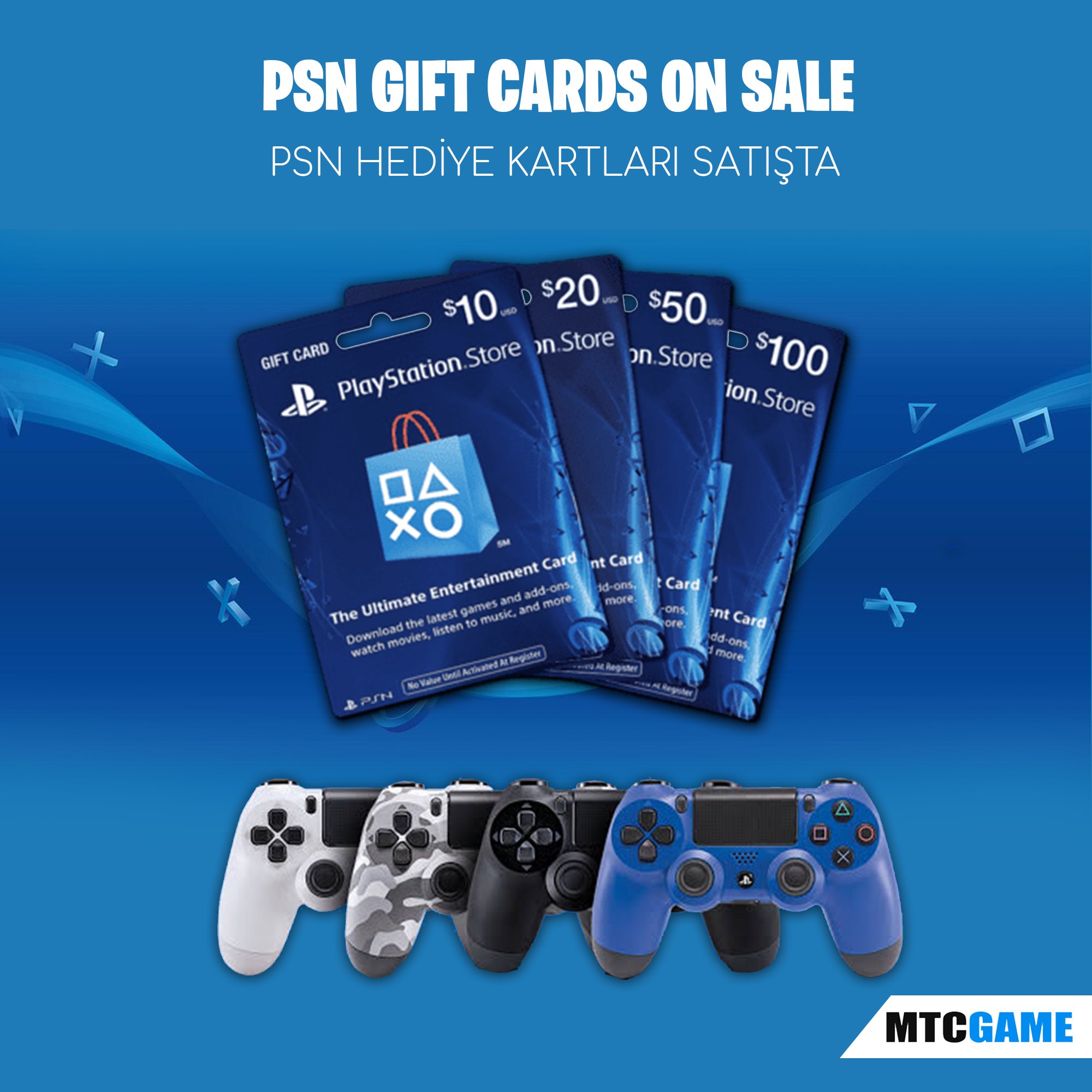 Mtcgame on sale psn card