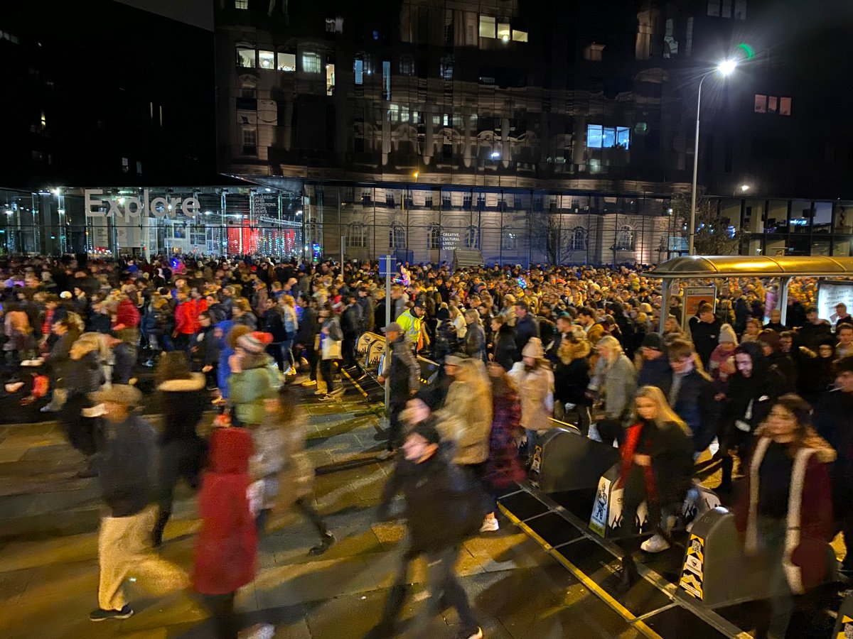 Crowdguard1's tweet photo. What a fantastic event yesterday. We really enjoyed working with Culture Liverpool at the #RiverofLightFesitval #eventsafety #crowdsafety #crowdedspaces #planprovideprotect #peopleprotection #eventprotection #eventsecurity #counterterrorism https://t.co/CTHG8uHtGw