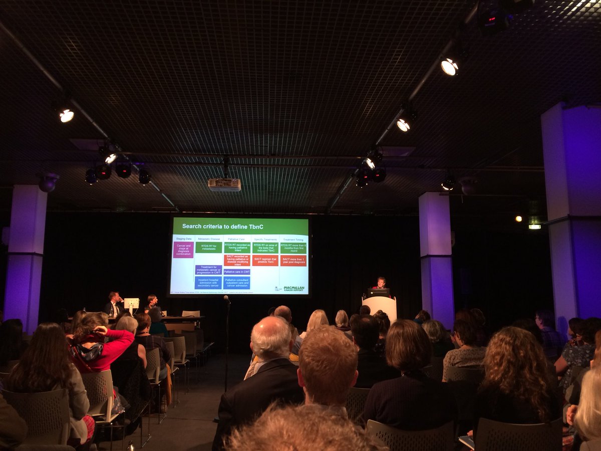 @Maherjane explaining how criteria was developed for defining numbers of people living with treatable but not curable cancer in England - @macmillancancer partnership work with NCRAS @PHE_uk . #NCRI2019 @NCRI_partners #lwbc