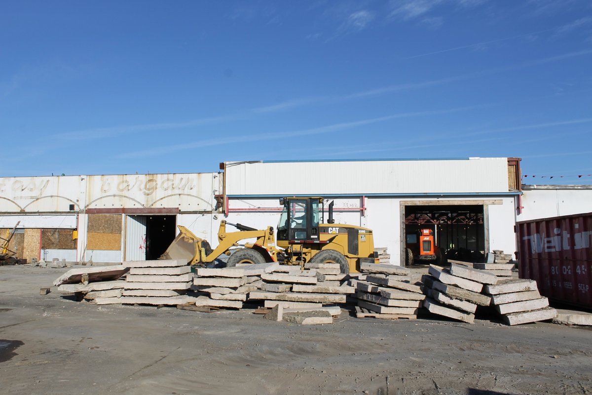 Things are getting interesting at the Oswego Health Behavioral Health Services project. We've already removed part of the roof, designating space for one of the new facility's courtyards, and we're cutting away parts of the concrete slab to make way for new plumbing trenches.