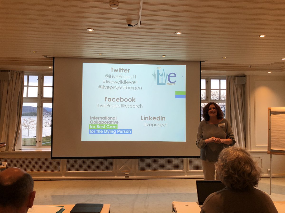 The <a href="/iLiveProject1/">iLIVEProject</a> presents their social media <a href="/cudeca/">Fundación Cudeca</a> <a href="/_ibima/">IBIMA Plataforma BIONAND</a> <a href="/anne_goossensen/">Anne Goossensen</a> #livewelldiewell #iliveprojectbergen