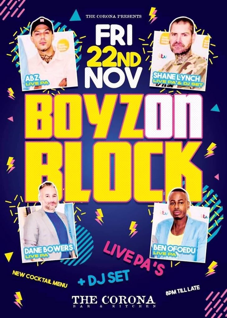 BBlockofficial's tweet image. Friday Nov 22nd And 23rd  from Glasgow to Preston @BackInTheDayGig @PrestonAtNight @Lordofpubs 🔥🔥🔥👌🏾