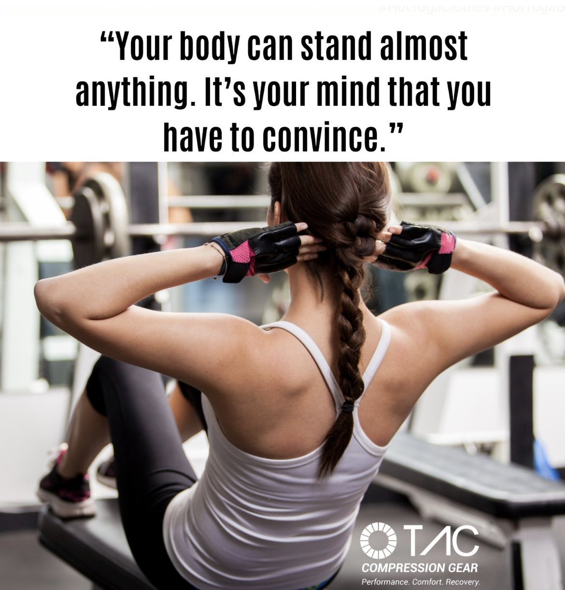 TAC_Performance's tweet image. 🔶 “Your body can stand almost anything. It’s your mind that you have to convince.”

🔶 taccperformance.com