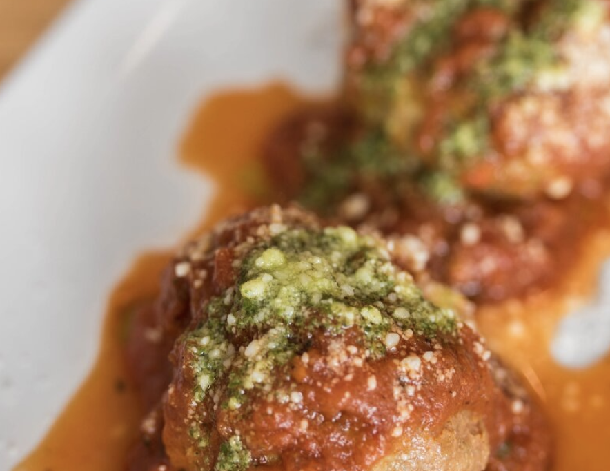Cheers to another #MeatballMonday! Stop by Meatballs, Etc. today and enjoy any meatball entrée for 50% off! Photo by <a href="/nomtasticfoods/">Nomtastic Foods</a> #MeatballsForAll #MeatballsEtc #ComfortFood #MondayMotivation
