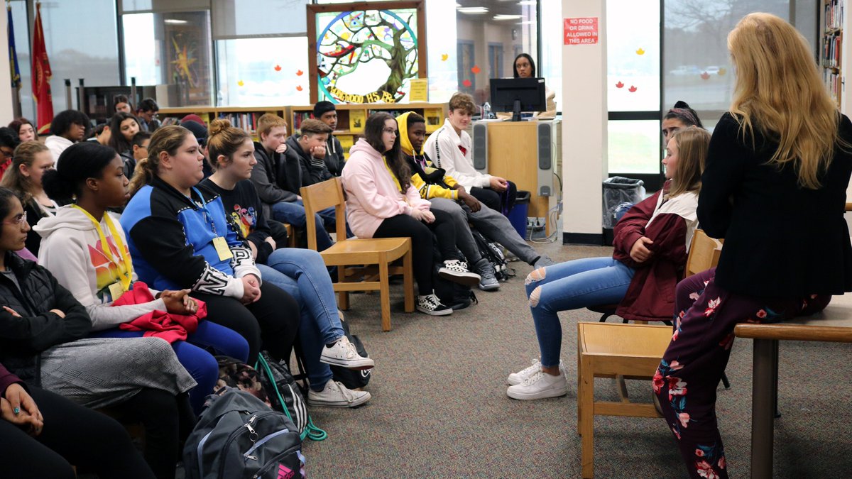 Ninth-graders <a href="/LongwoodSrHS/">LongwoodHS</a> participated in Wellness Day with professional speakers who shared insights on challenging topics including stress management, healthy relationships, upstander skills, conflict resolution, drug &amp; alcohol trends, &amp; the dangers of vaping. #LCSDPride