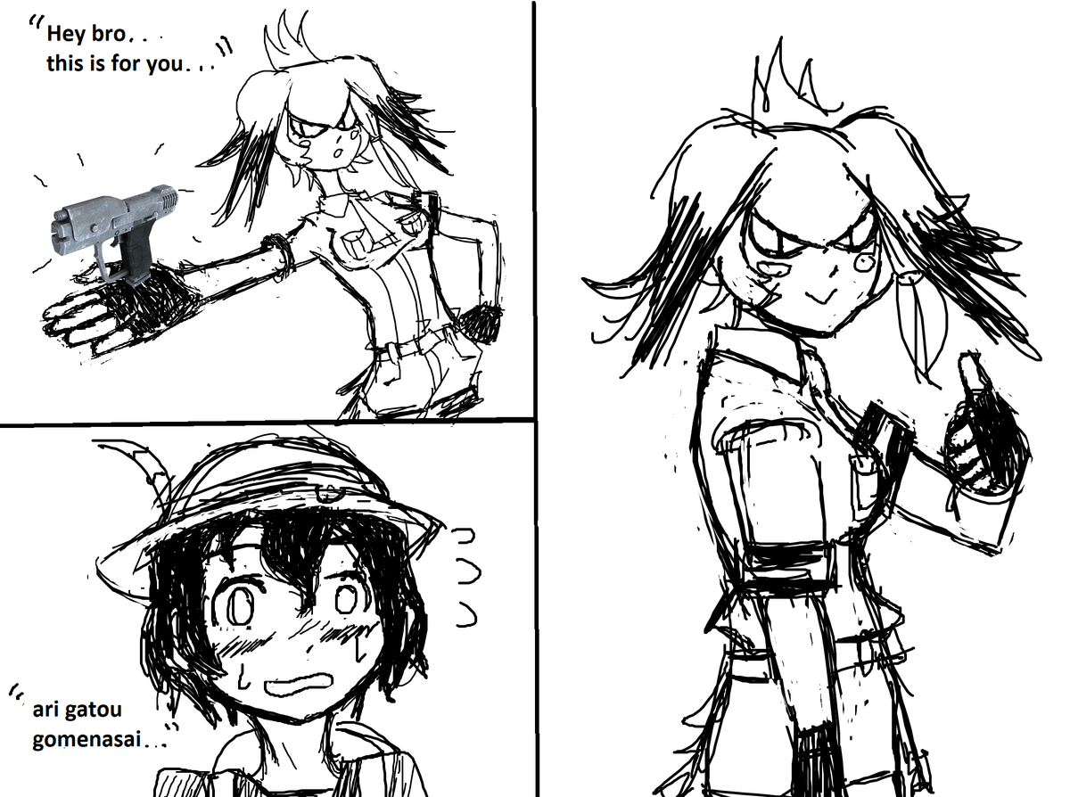 dese are some old ms paint pics i drew long ago that i wanted to post again lol 