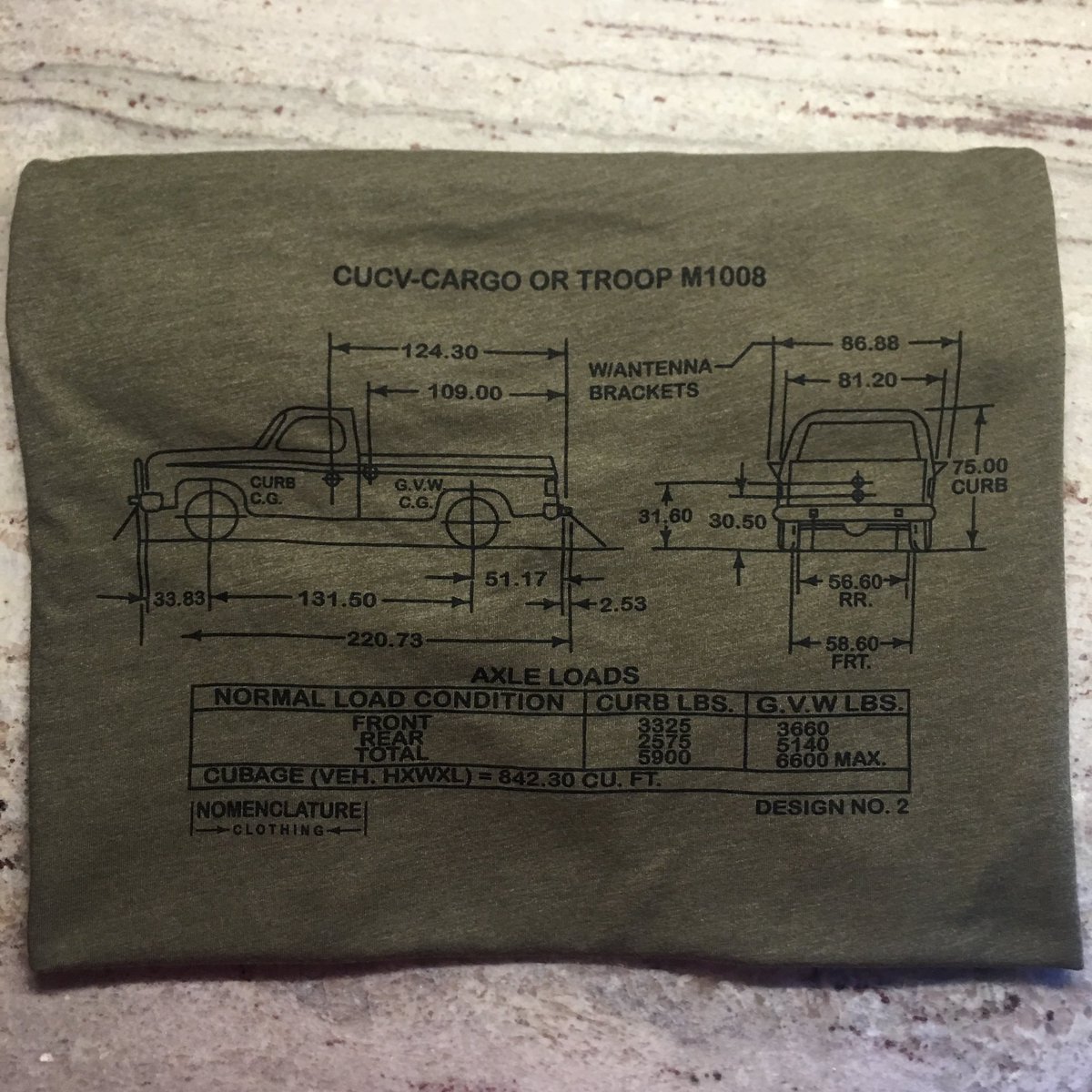 NomenclatureCo's tweet photo. This was our second design. This was modeled after the #cucv #m1008 pickup truck. The #m1009 and #m1008 are our most popular shirts to date!

Visit our website to check out this shirt and the other models we have for sale!

https://t.co/TkD5LkluDN https://t.co/Qee8AfsJwg