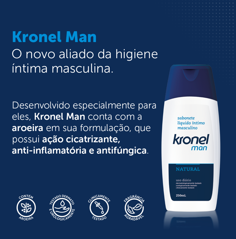 HebronLab's tweet photo. Kronel Man, o novo aliado da higiene íntima masculina.A boa higiene íntima masculina ajuda a prevenir micoses, infecções genitais e câncer de
pênis.#KronelMan #HigieneÍntimaMasculina #HigieneÍntima#SaboneteÍntimoMasculino #SaboneteÍntimo #FamiliaKronel#SomosHebron #Hebron https://t.co/TSTfQCrbkW