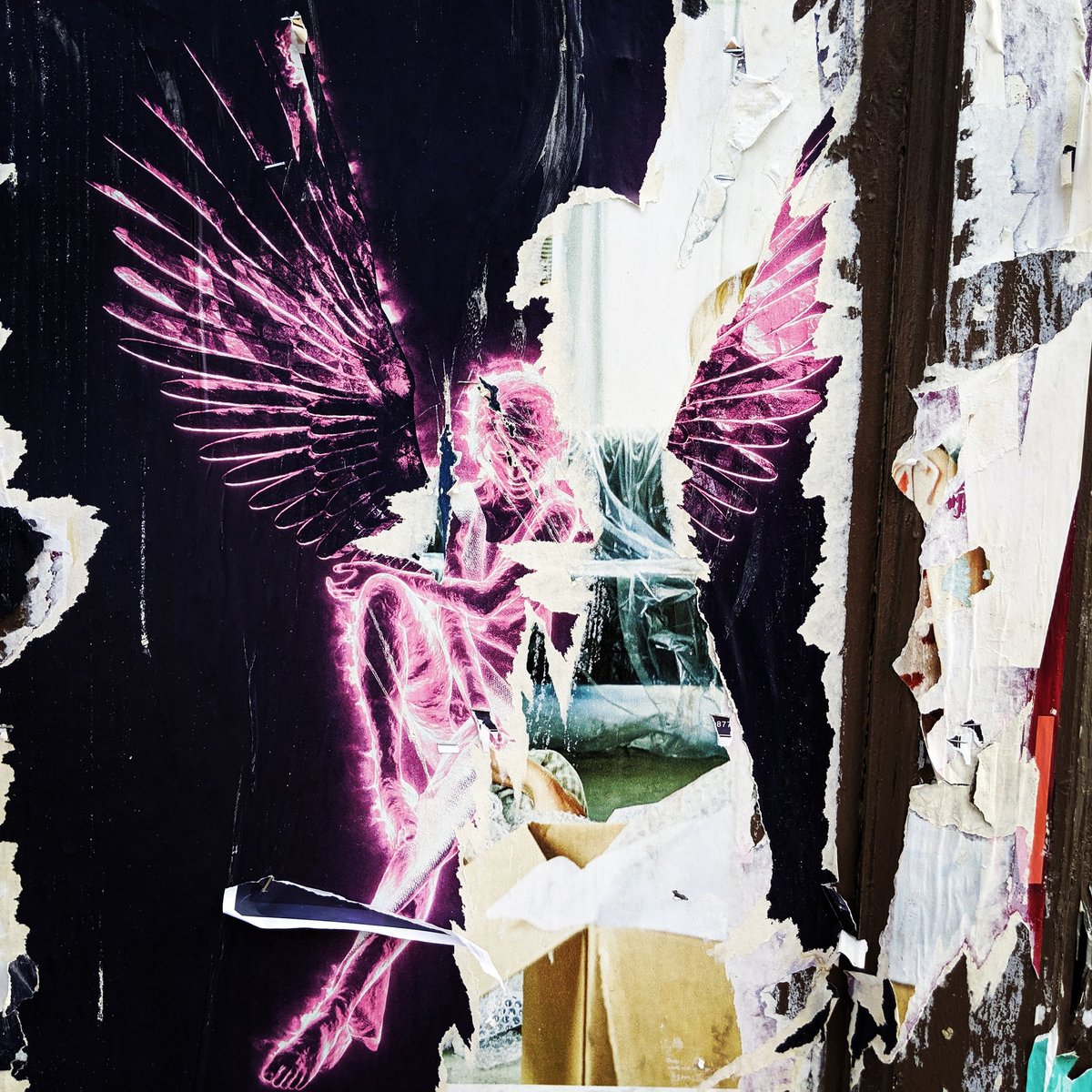 Denver street angel #foundart #StreetArt