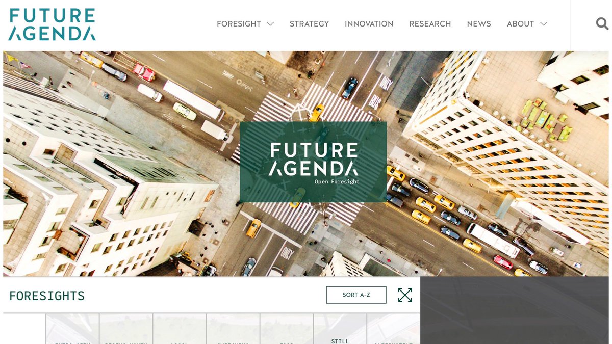 futureagenda's tweet image. 10 Years and New Website
Future Agenda has now been sharing  perspectives on the future based for 10 years. In celebration of this we have updated our website so you can now search through all our insights from every project in one place. 

futureagenda.org