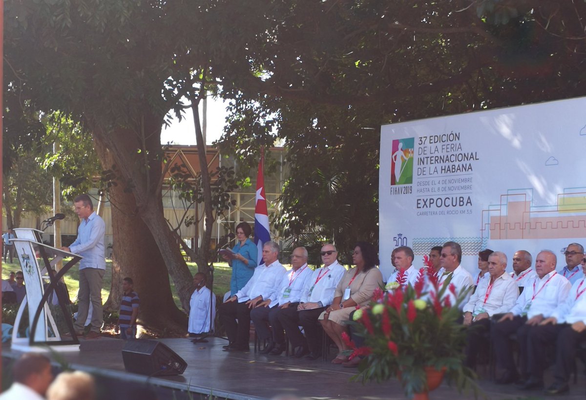 Diaz-Canel attends opening of Havana International Fair 