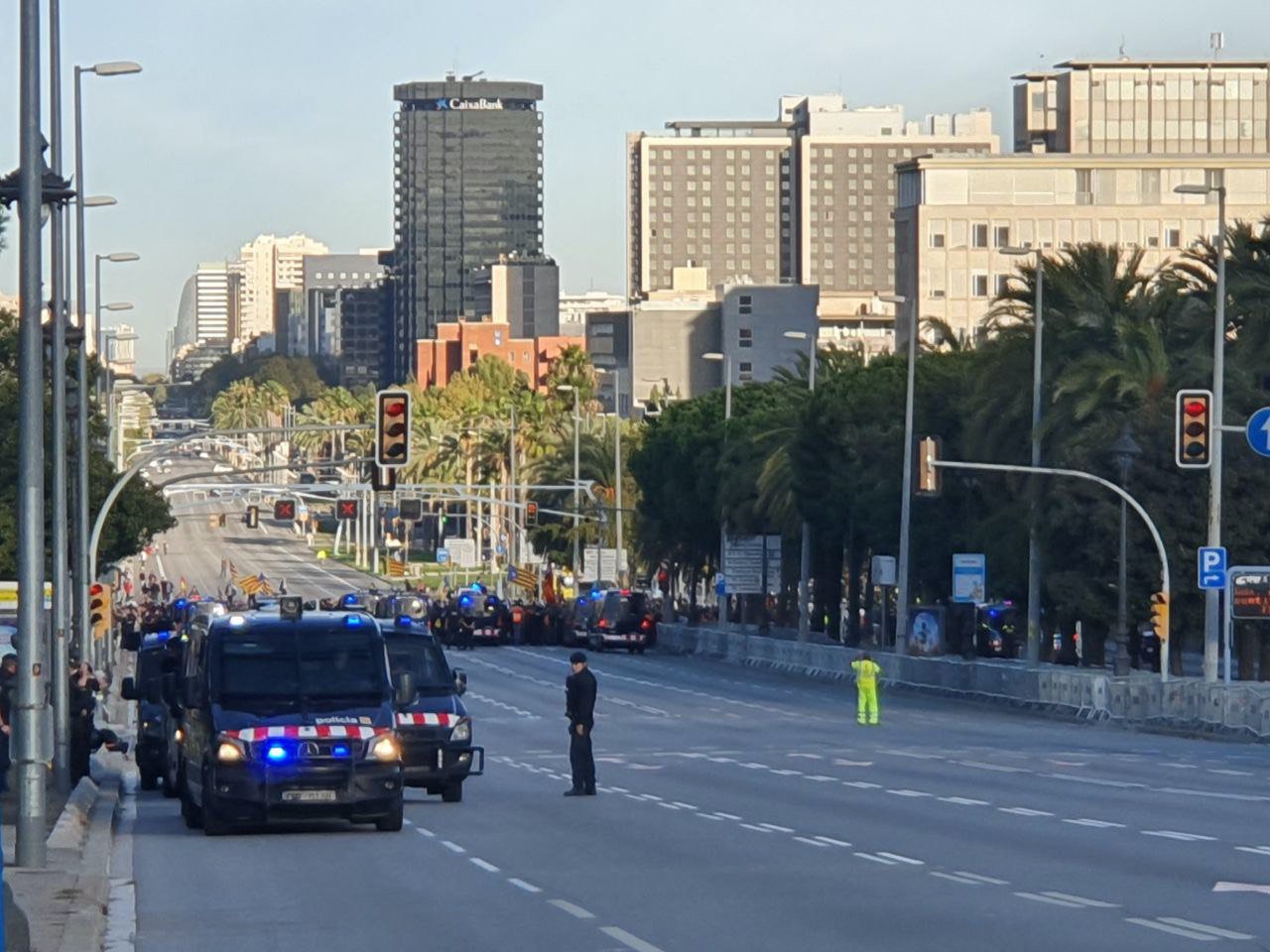 blocage barcelone