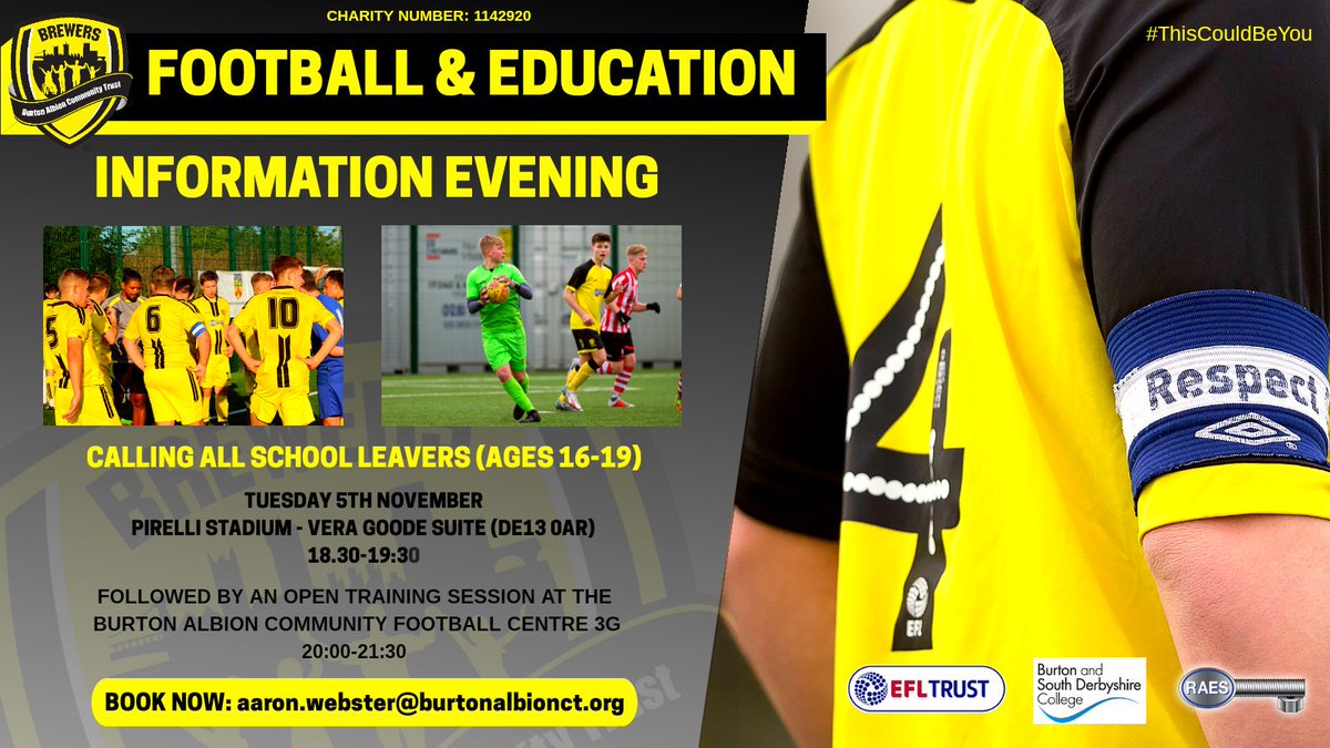 Burton Albion Community Trust tweet media