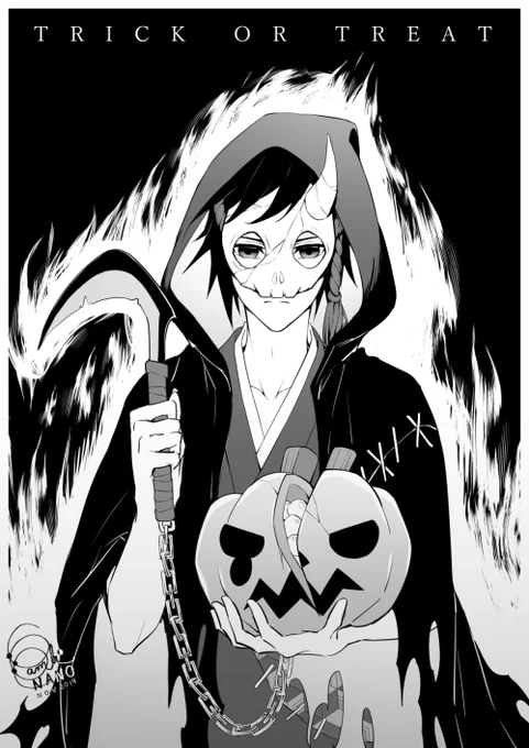?TRICK  OR  TREAT?เก็บตก 【Halloween】 นิดนึง ชอบกิยูซังใส่ชุดนี้ย#鬼滅の刃 #kimetsunoyaiba #KnYWeeklyTH #KnYWeeklyArtTH 