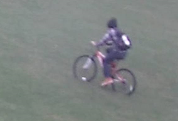 STPSmedia's tweet photo. STPS still investigating theft of orange Dynacraft mountain bike stolen from parking lot at St. Joe's Oct. 25th. 

Police have secured video of the suspect riding away on the bike.
Know who it is? Call us! 519-631-1224 or Crime Stoppers 1-800-222-TIPS Refer to Case #ST19016491 https://t.co/auu7CY5XmO