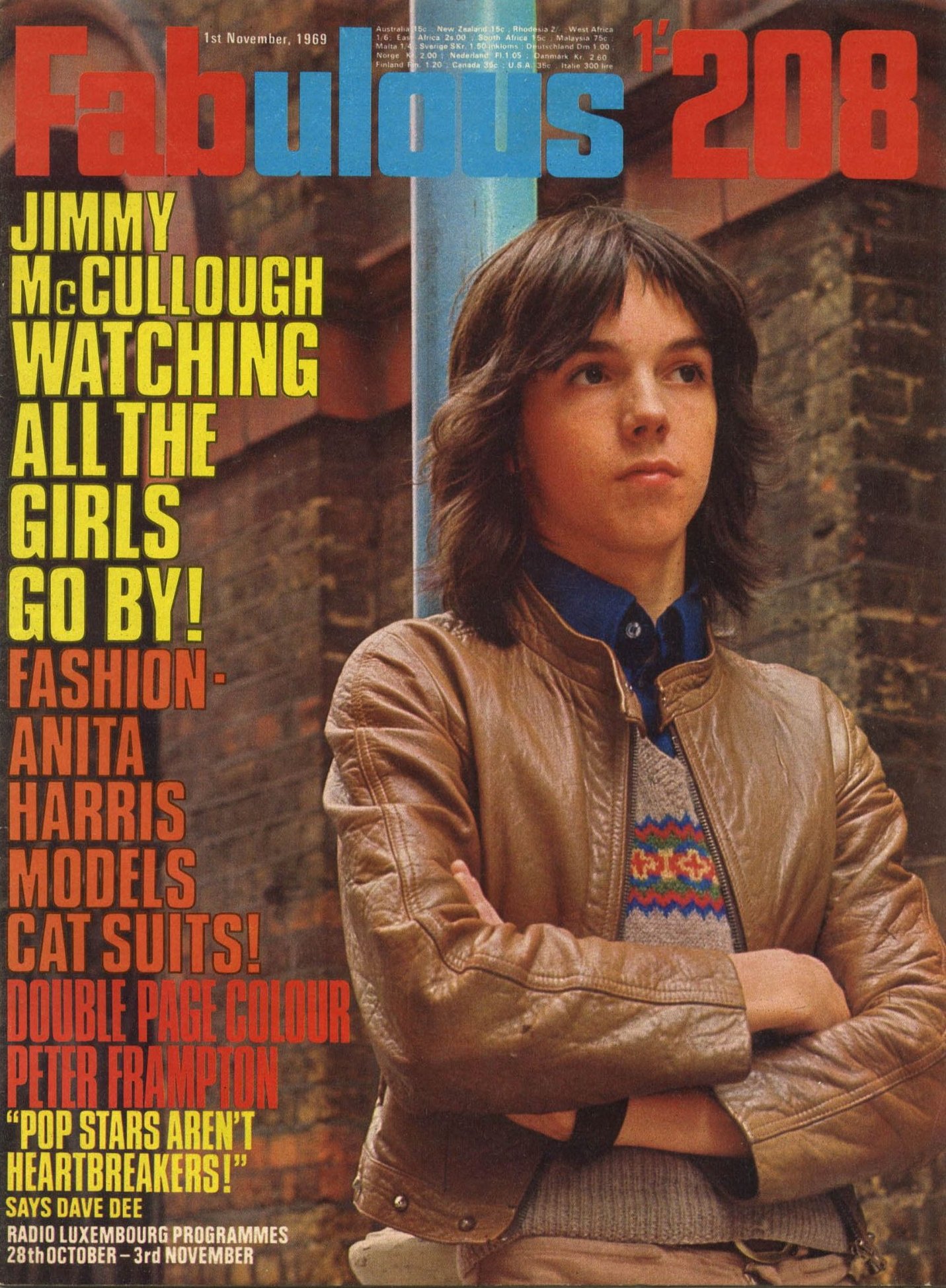 LA BIOGRAFÍA DE JIMMY MCCULLOCH, NIÑO PRODIGIO Y GUITARRISTA DE WINGS PyD