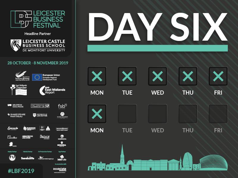 There's only 4 days left of Leicester Business Festival but there is still plenty of time and lots of inspiring events taking place. Visit the event website below to book your tickets. #LBF2019 #BeyondBusinessAsUsual #ProudToBeMore 

leicesterbusinessfestival.com