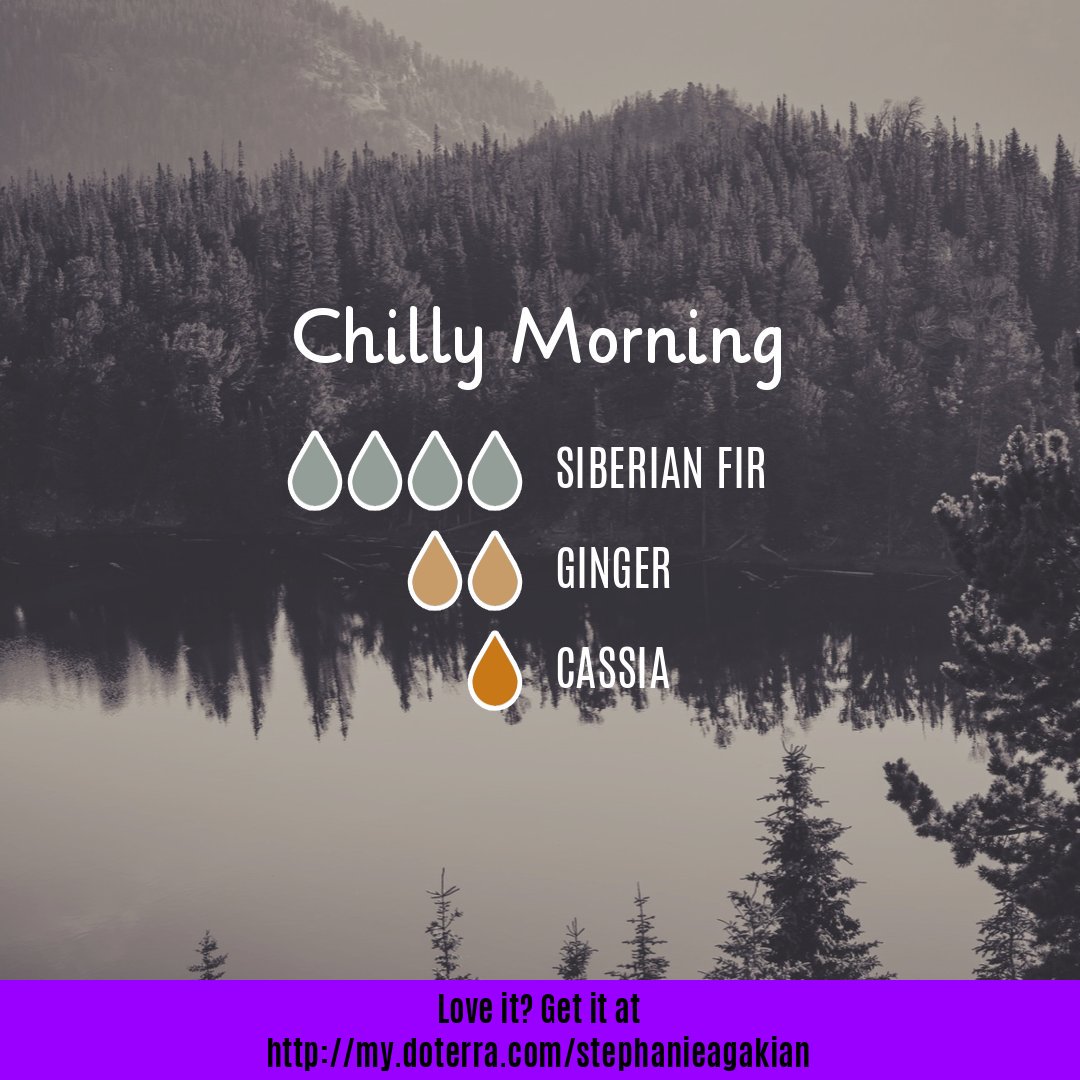 What are we diffusing in our studio today?  A #ChillyMorning blend of #siberianfir, #ginger, and #cassia essential oils!  Sound appealing?  We will mail you a sample of this blend!  Just drop us a DM and we will send it on its way.  #massagelife