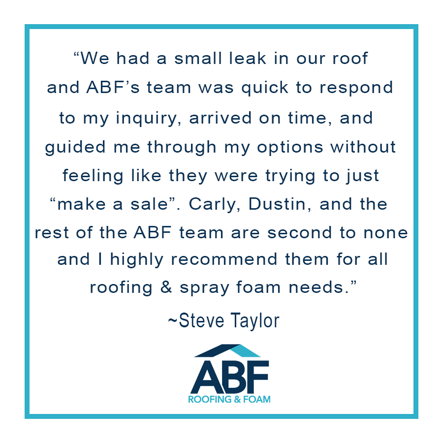 Thank you so much, Steve. We appreciate you taking the time to write us a review. It was our honor being able to help you.
If you have had a positive experience with us, we would love for you to leave us a review! Click the link below. Thank you!
g.page/ABFRoofingLubb…