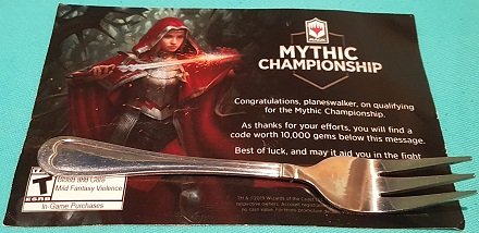 It's time for #MYTHICCHAMPIONSHIPVI edition 10000 gems giveaway! Right after I come back from MC VI, I'll pick one random person who re-tweeted this tweet and follows me. The winner will receive a code for 10k gems on <a href="/MTG_Arena/">MTG Arena</a>! Let's celebrate this great magic weekend together!