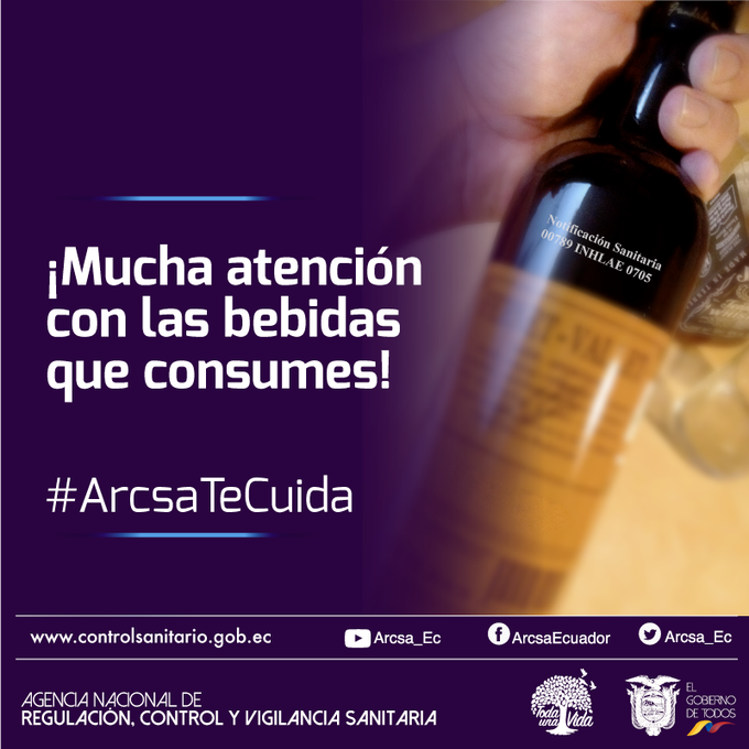 Arcsa Ecuador على تويتر Sospechas Que Un Producto Es