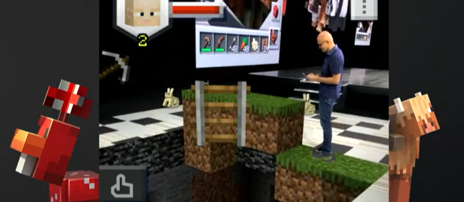 andynpetty's tweet photo. My son has suddenly shown an interest in the #MSIgnite2019 Keynote #MinecraftEarth. He has just said the demo was a little #cringe. He can't wait to get his hands on it. #mademesmile #msignitelive https://t.co/QoGaPOzVAy