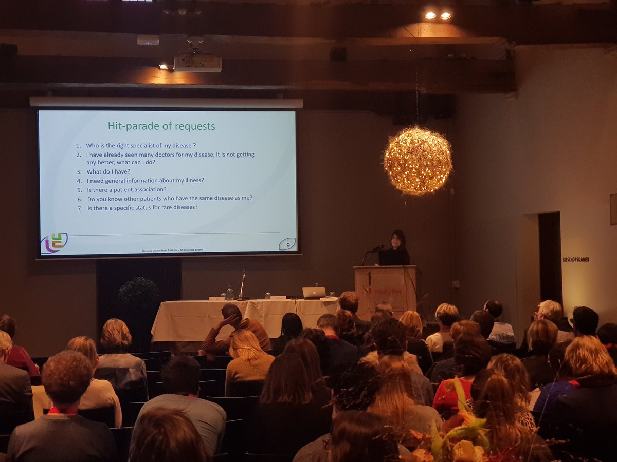 ITN_PROFILE's tweet photo. Next talk on Session 4 given by Marie-Françoise Vincent from @ClinUnivStLuc on Organization of a rare disease center: experiences of a clinical biologist. #IBRD19 https://t.co/kVNqEEZ1QX