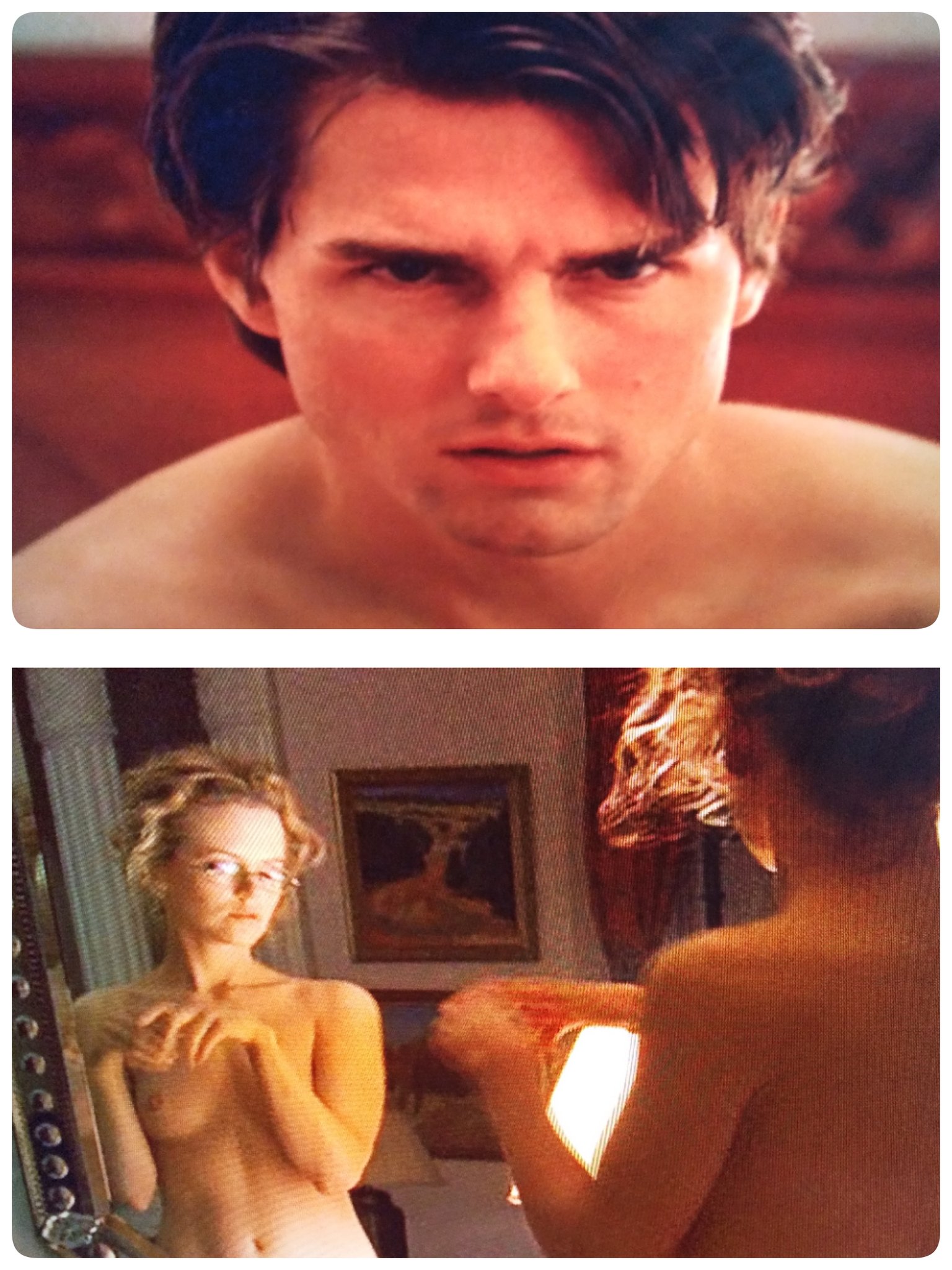 ニコール　キッドマン ヌード エンド・オブ・ホワイトハウスに続く一枚は、アイズ・ワイド・シャット。トムクルーズとニコールキッドマンが美男美女。映画の内容は・・・。女性の裸が沢山見れる映画。西洋人って下の毛剃ってるイメージだったけど、そーでもなかった(笑)  #映画 #洋画 ...