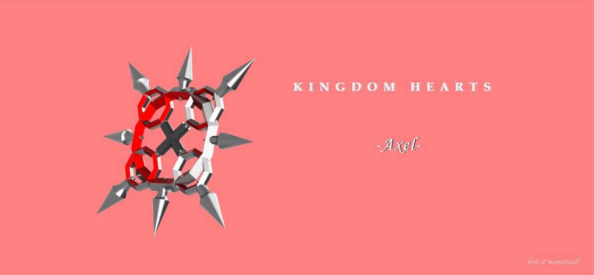 キングダムハーツよりアクセルの武器 -チャクラム- #kingdomhearts #KH