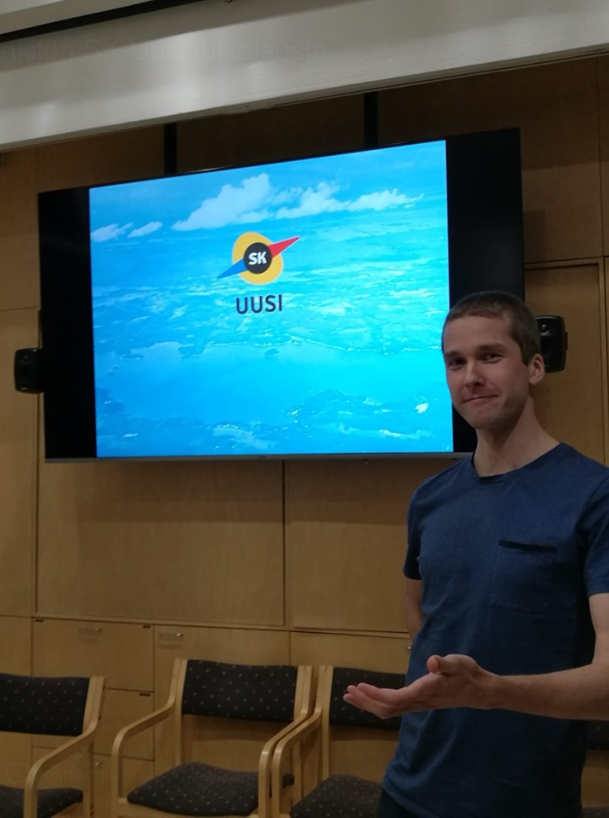 Tuusulan Voima-Veikkojen kasvatti, huippusuunnistaja Jesse Laukkarinen kertoi SK Uuden nuorille harjoittelustaan kauden päätöstilaisuudessa. <a href="/Laukkarine/">Jesse Laukkarinen</a>
  #suunnistus @KeskiUusima