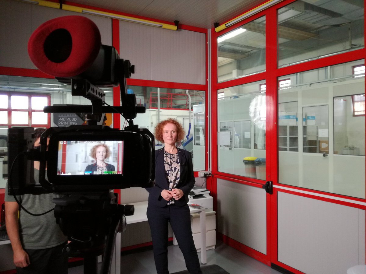 DreamEuproject's tweet photo. 🎥 Behind the scenes of DREAM final project video at @PolyShape Italy. Come to @formnext_expo to see the premiere!#AdditiveManufacturing #photonics21 https://t.co/UYh6b7OAOB